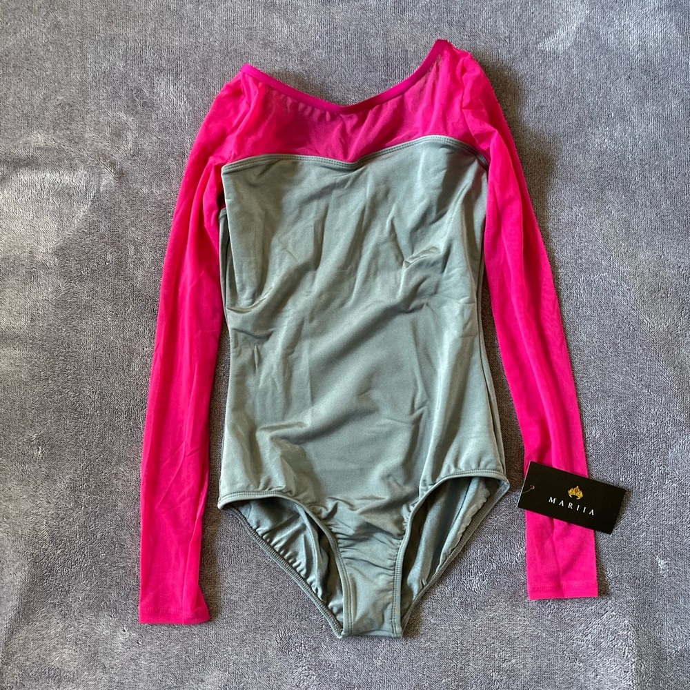 Sofya Long Sleeve Leotard by Mariia - Sz. Med